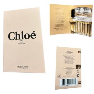 💝 Authentic Chloé Eau de Parfum Spray Sample 1.2 ml NWT Designer Fragrance 💝